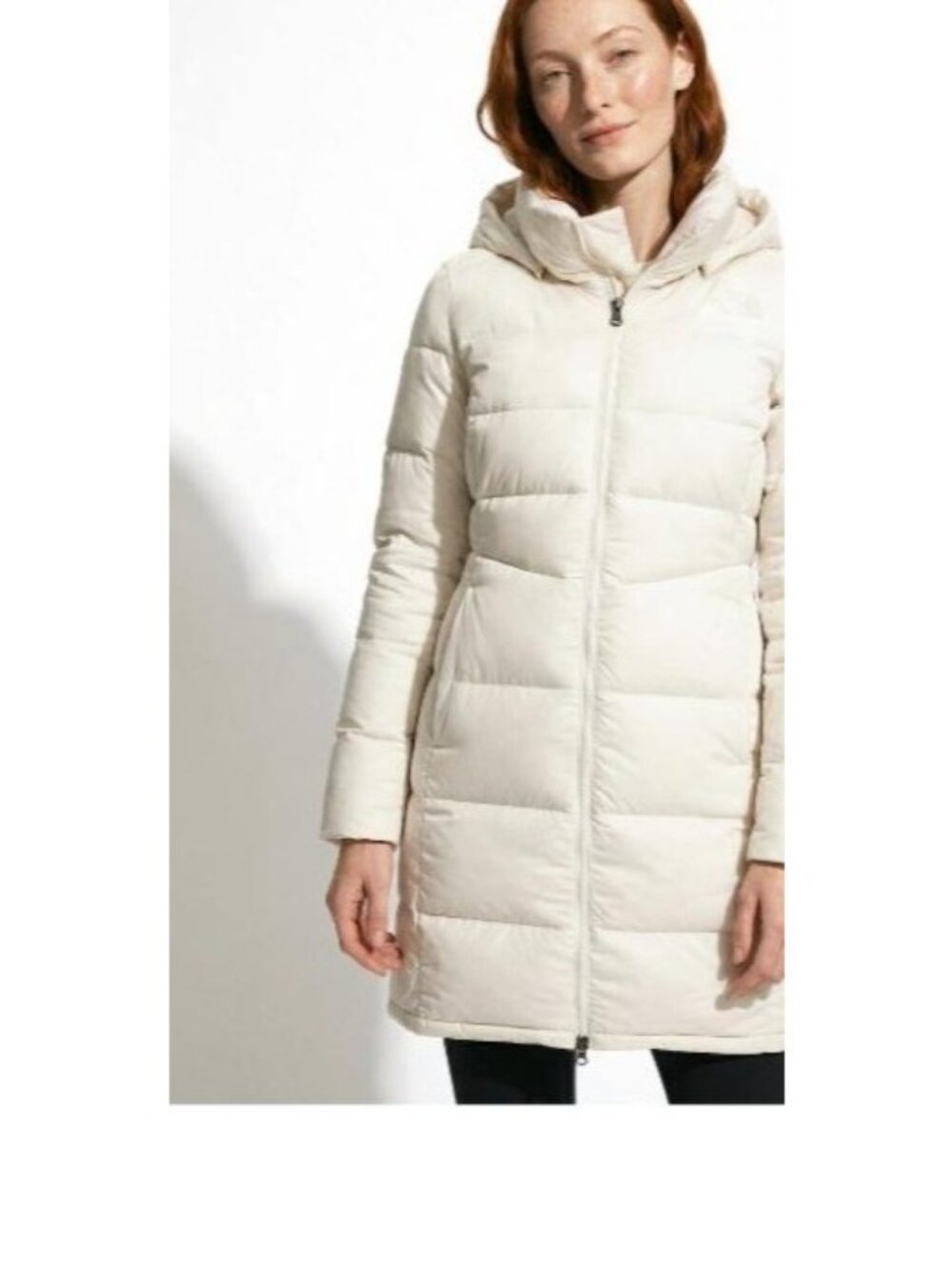 The North Face Metropolis Insulated Parka White Women's Small NEW with TAGS - Picture 2 of 8